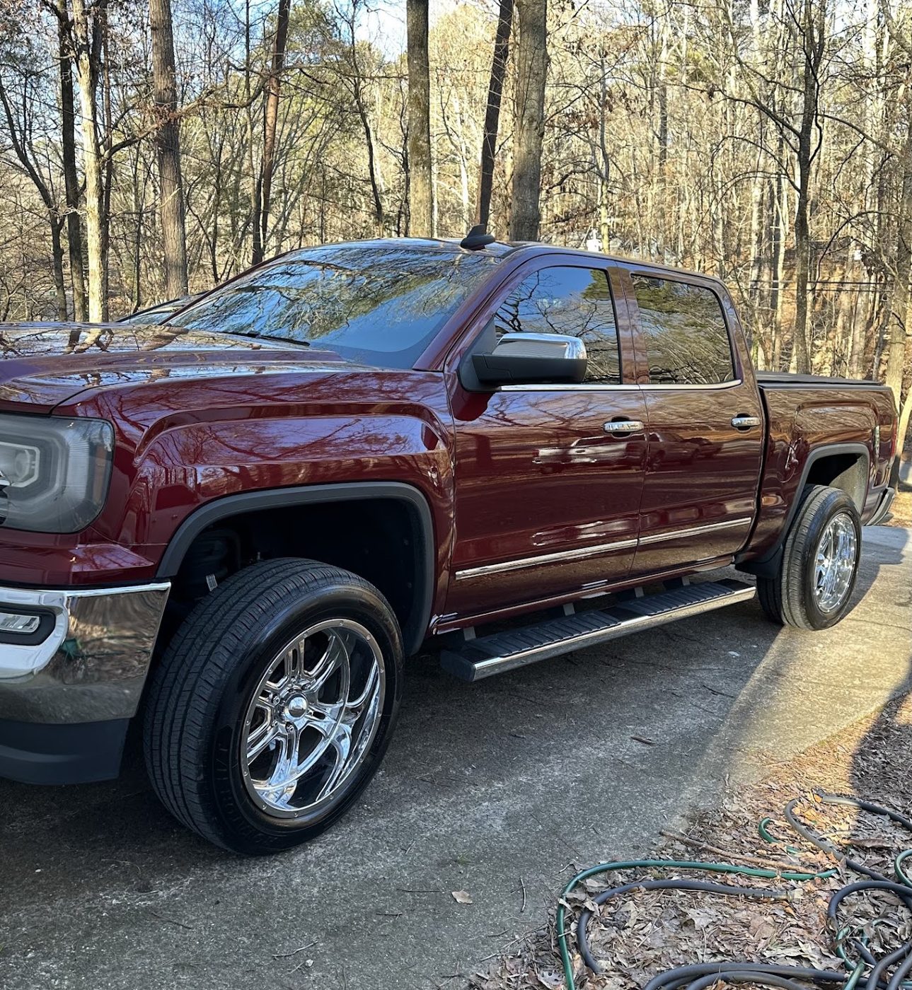 Finished GMC pickup
